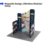 Custom Magnetic Banner Exhibition Stands