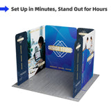 Custom Magnetic Banner Exhibition Stands