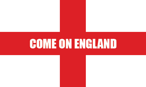 Custom World Cup England Flag