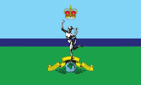 Royal Corp Of Signals Centenary Flag