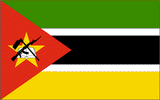 Mozambique National Flag Printed Flags - United Flags And Flagstaffs